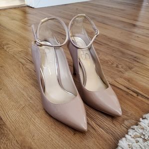 Jessica Simpson ankle strap pump